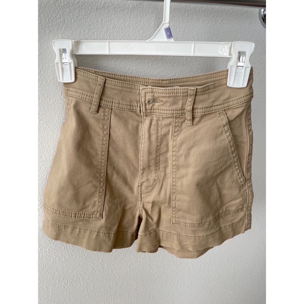 H&M high waisted brown shorts